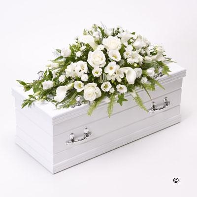 Children's Casket Spray   White *