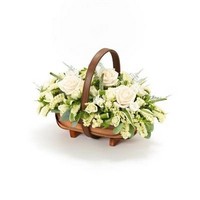 Large Mixed Basket   White *