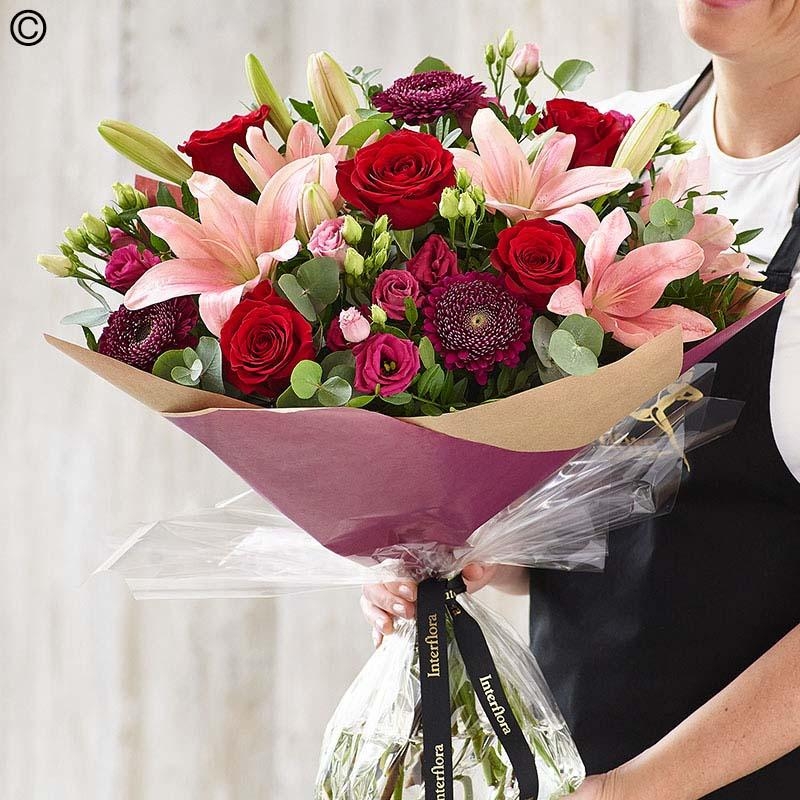 Sumptuous Valentines Mixed Bouquet