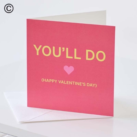 Happy Valentines Day Greetings Card